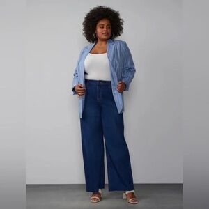 New York & Co. | Plus Essential High Rise Wide Leg Jeans Various Sizes Available